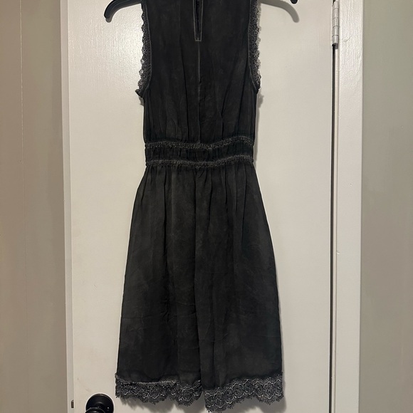 Altar’d State black washed out sleeveless dress size S - Picture 5 of 8
